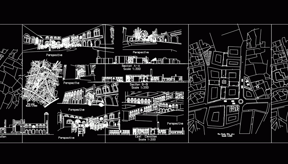 Urban Design - Sulaymaniyah DWG Block for AutoCAD • Designs CAD