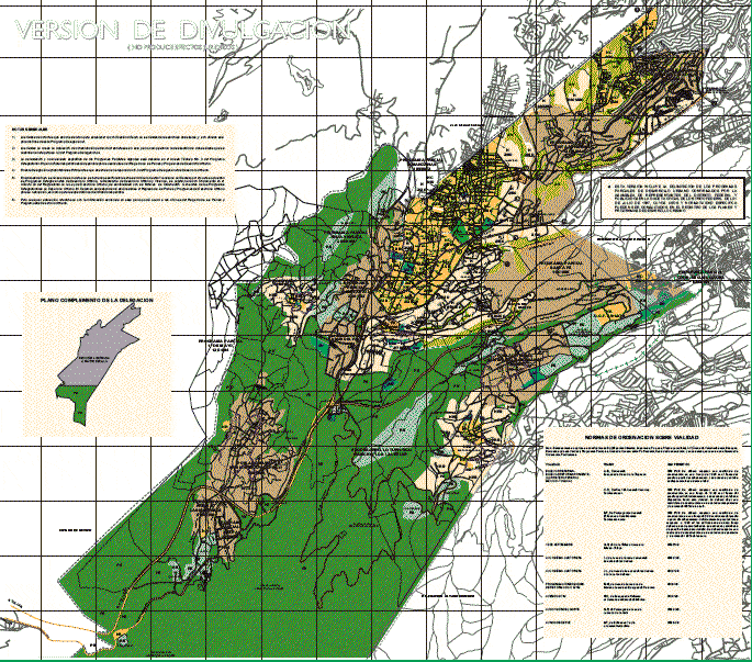 Urban Development Map, Cuajimalpa, Mexico PDF (Document) | DesignsCAD