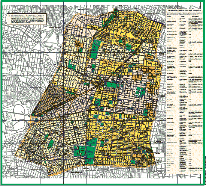 Urban Development Map, Cuauhtemoc, Mexico PDF Plan (Document)