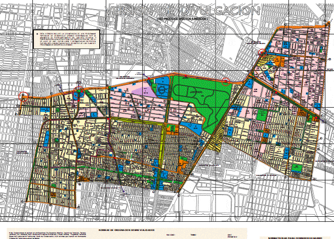 Urban Development Plan Delegation Iztacalco PDF Plan (Document)
