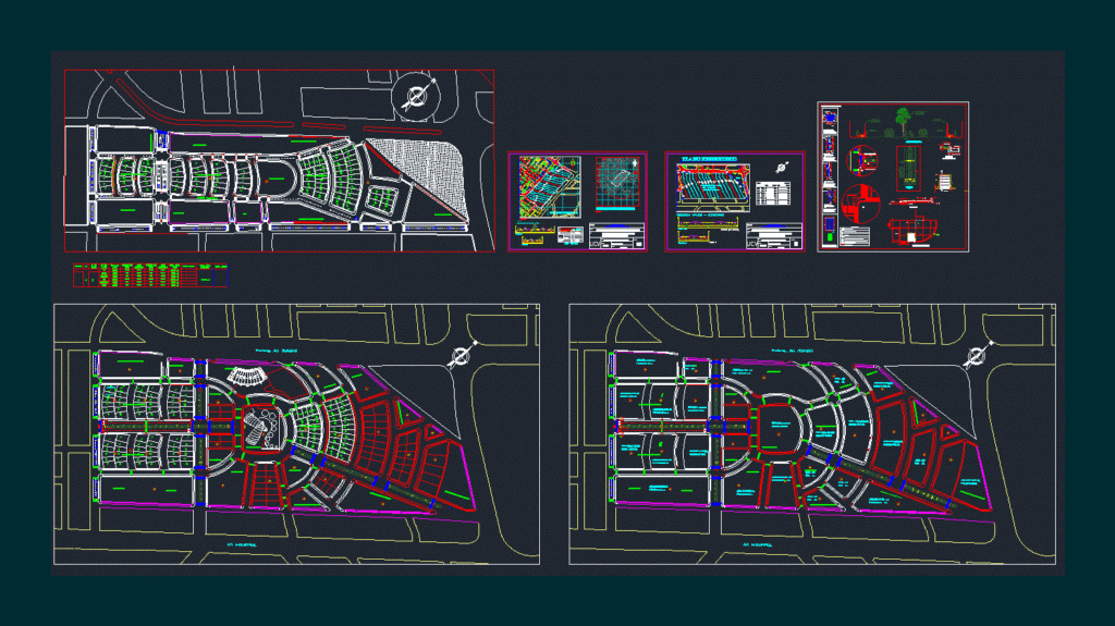Urban Habilitation DWG Detail for AutoCAD