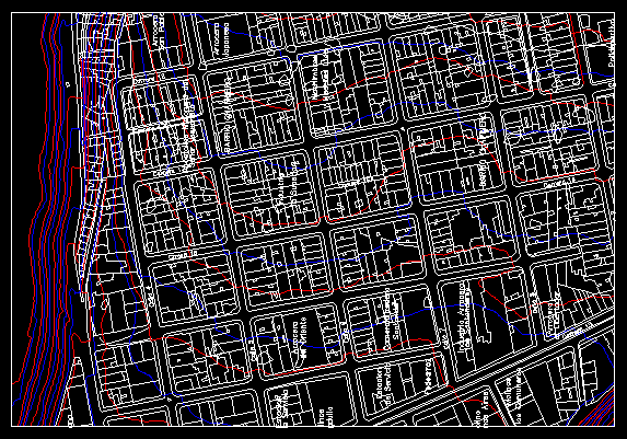 Urban Plan Bucaramanga DWG Plan for AutoCAD • Designs CAD