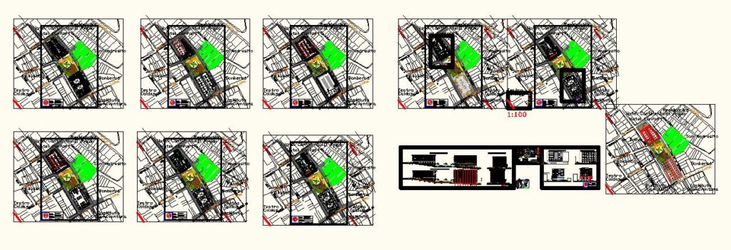 Urban Renewal DWG Full Project for AutoCAD