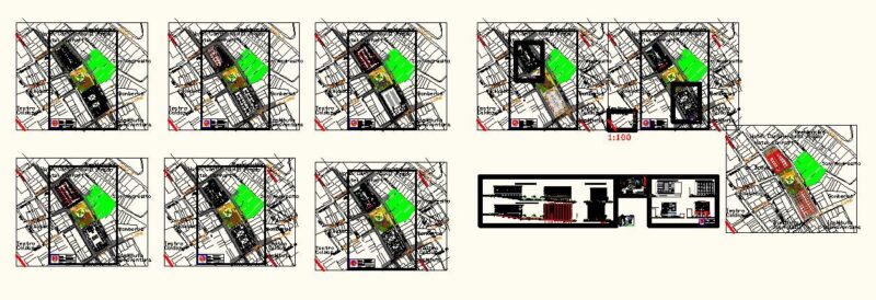 Urban Renewal DWG Full Project for AutoCAD