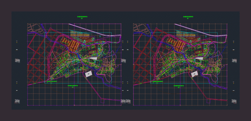 Urban Yamparaez DWG Block for AutoCAD