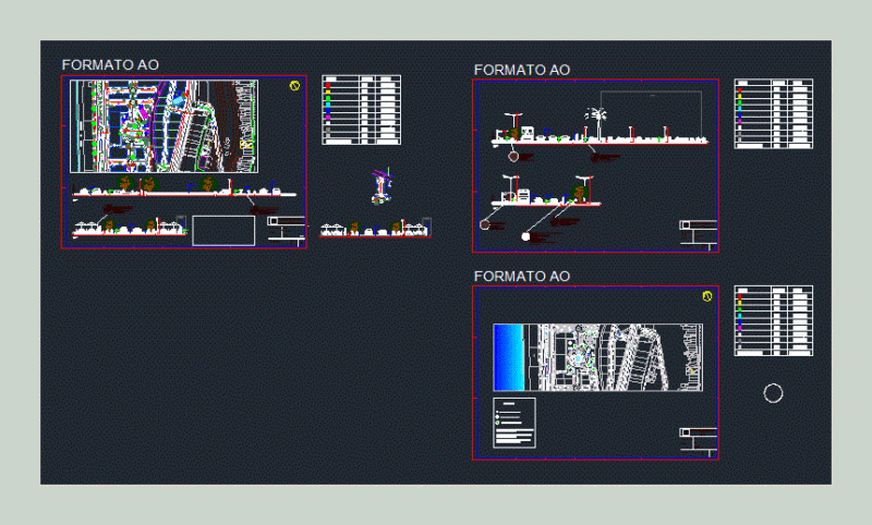 Urbanistico Project DWG Full Project for AutoCAD