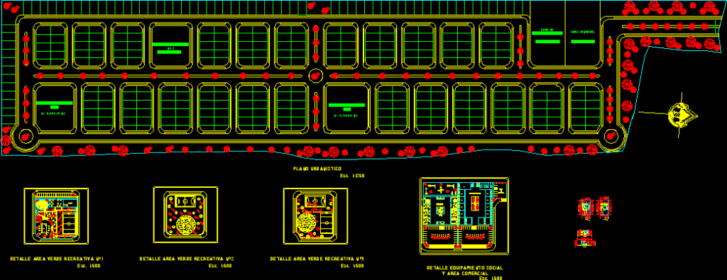 Urbanization DWG Detail for AutoCAD