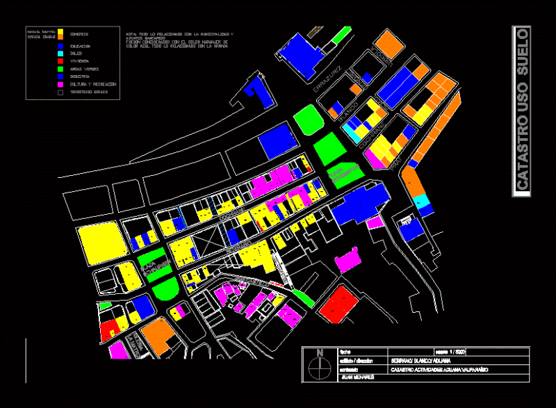 Valparaiso Customs Activities DWG Block for AutoCAD