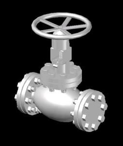Valve 3D 3DS Model for 3D Studio Max