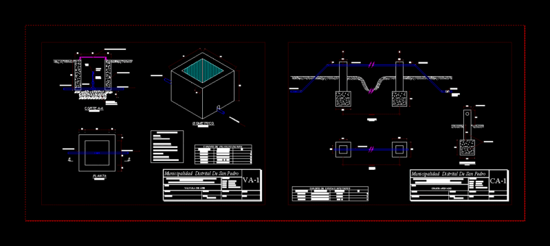 Valve Air DWG Block for AutoCAD