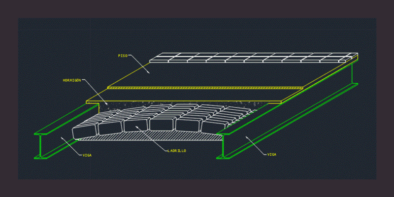 Vaulting Of Isometric Wedge DWG Block for AutoCAD