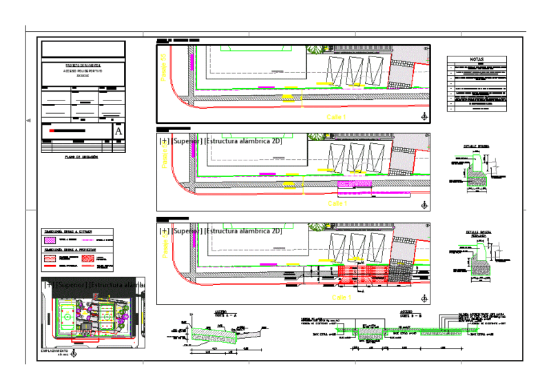 Vehicular DWG Plan for AutoCAD