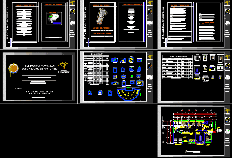 Velodrome – Administrative Area DWG Plan for AutoCAD