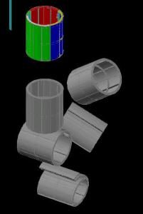 Vercical Zocalo DWG Block for AutoCAD