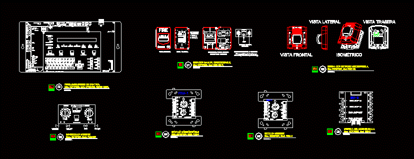 fire alarm symbol cad