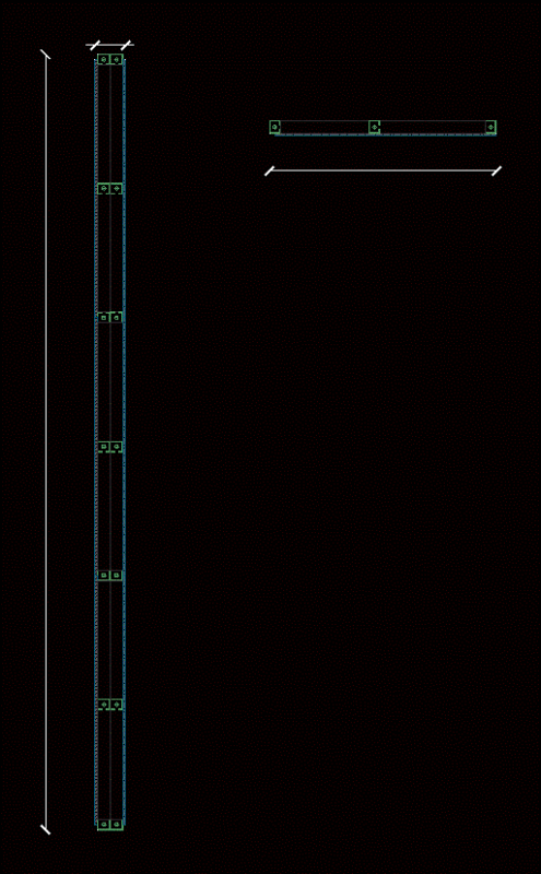 Wall Drywall DWG Block for AutoCAD