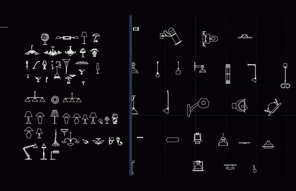 autocad lighting