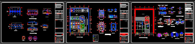 Wash Cars Project – DWG Full Project for AutoCAD
