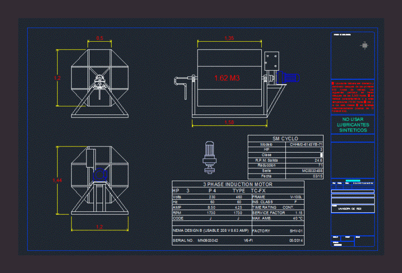 Washing Machine Network DWG Block for AutoCAD