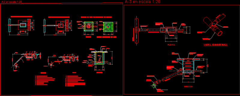Water Connection Details DWG Detail for AutoCAD