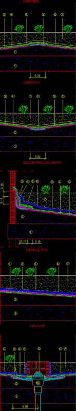Waterproofing Chova DWG Block for AutoCAD