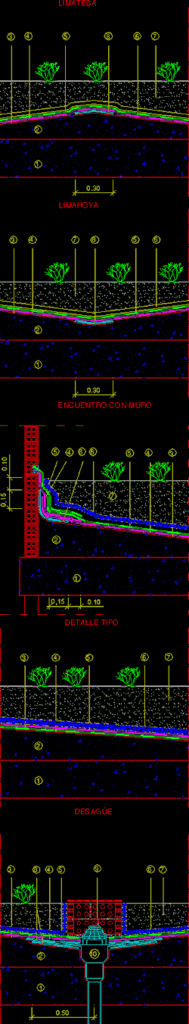 Waterproofing Chova DWG Block for AutoCAD