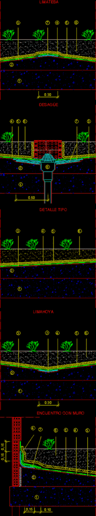 Waterproofing Chova DWG Block for AutoCAD