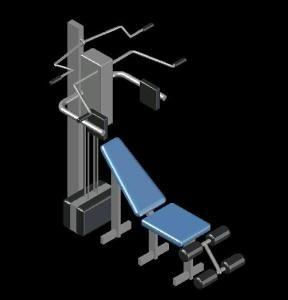 Weights 3D 3DS Model for 3D Studio Max
