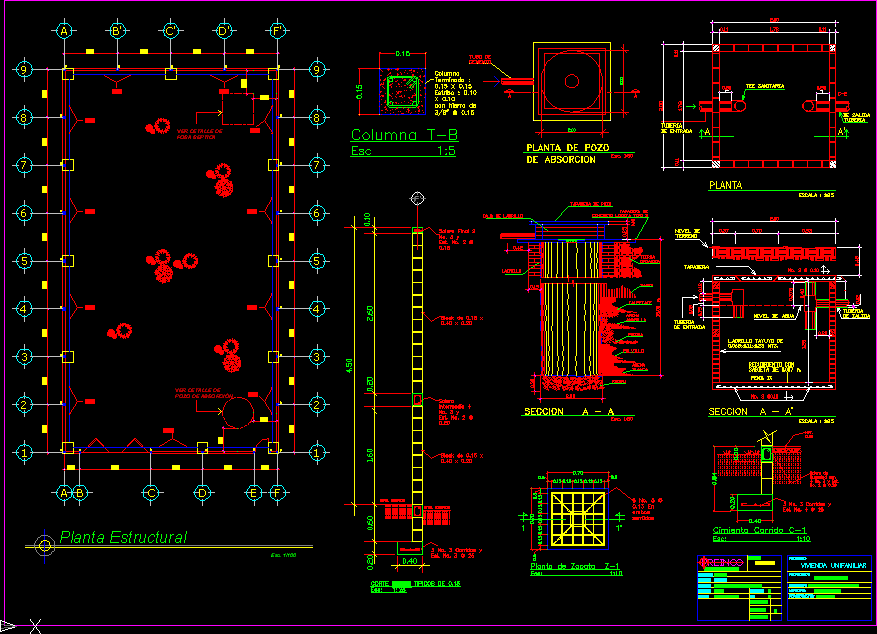 Well And Cistern DWG Detail for AutoCAD • Designs CAD