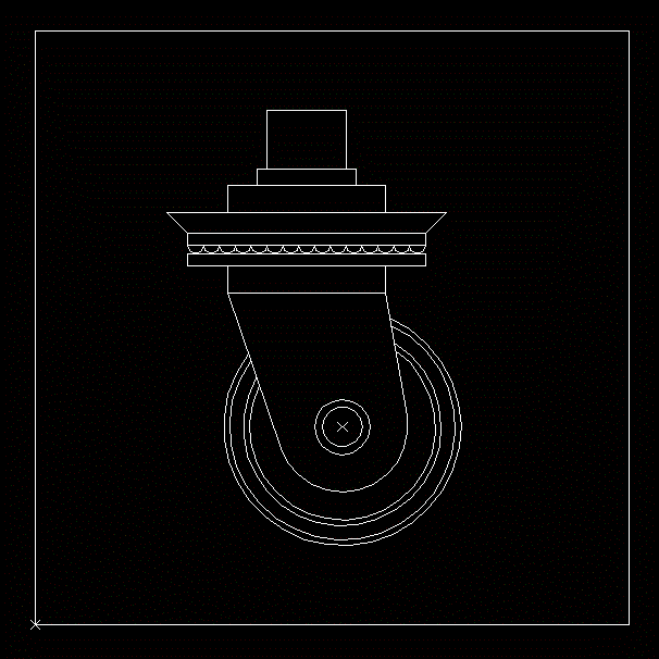 Wheel 2D DWG Elevation for AutoCAD • Designs CAD