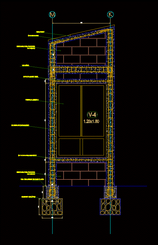 Windows Confined DWG Detail for AutoCAD