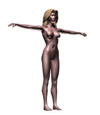 Woman 3D 3DS Model for 3D Studio Max