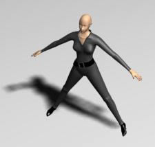 Woman 3D 3DS Model for 3D Studio Max