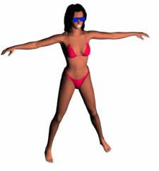 Woman 3D 3DS Model for 3D Studio Max