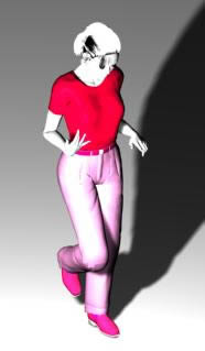 Woman 3D 3DS Model for 3D Studio Max