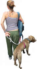 Woman And Dog 2D BMP Graphics Graphics
