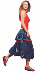 Woman Walking 2D BMP Graphics Graphics