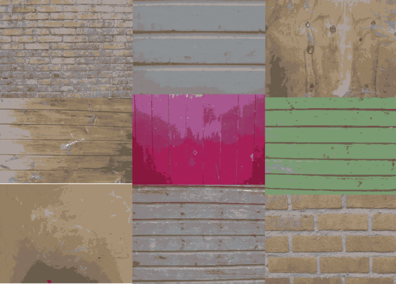 Wood Brick Texture 3D BMP Model Graphics
