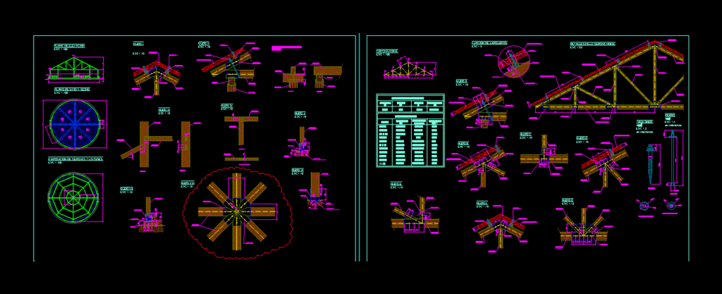 Wooden Hut DWG Detail for AutoCAD