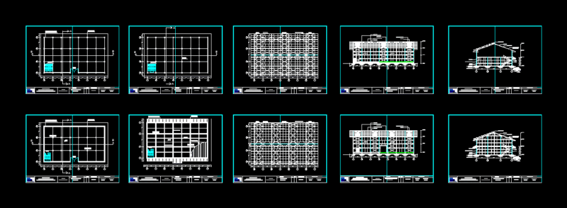 Workshop DWG Block for AutoCAD