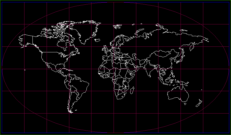 World Map Dwg Block For Autocad 26181 