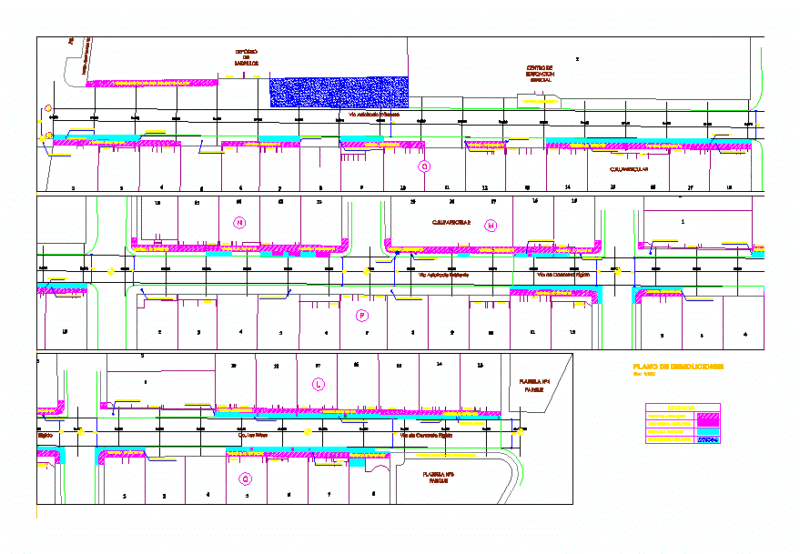Wrecking In Intervention Villages DWG Block for AutoCAD