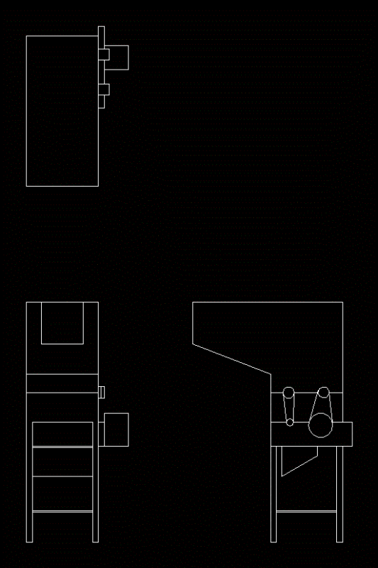Wrenching 2D DWG Block for AutoCAD