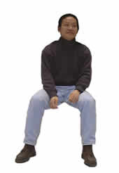 Youth Sat Down 2D BMP Graphics Graphics