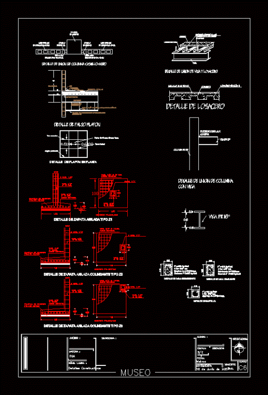 Zero And Slab Foundations DWG Detail for AutoCAD