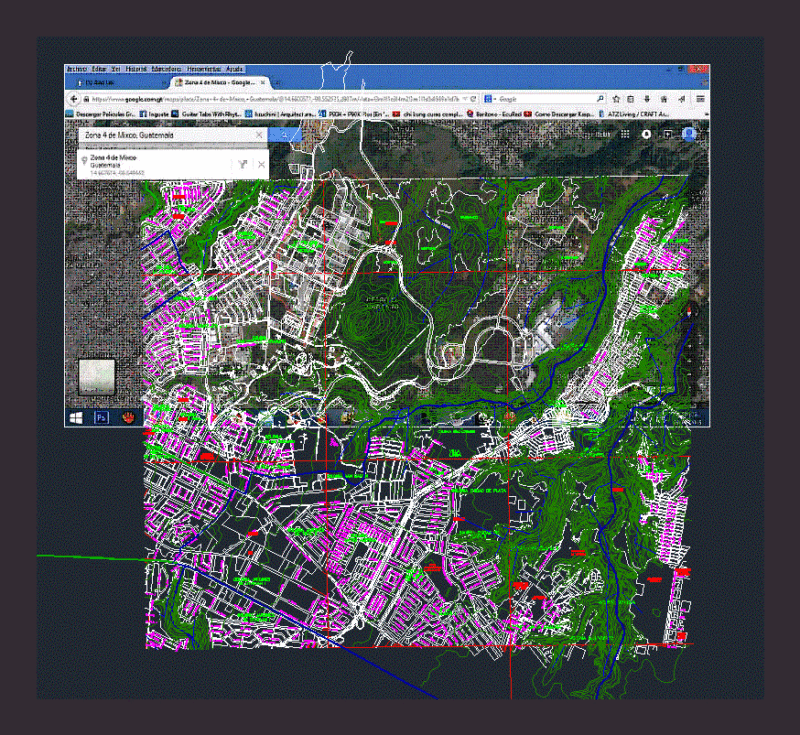 Zona 4 Mixco – Guatemala DWG Block for AutoCAD