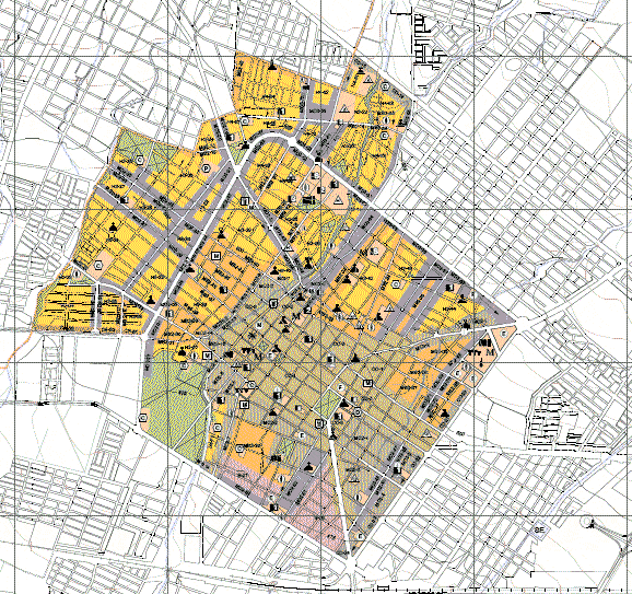 Zoning Area Historical Center In Colima PDF (Document)
