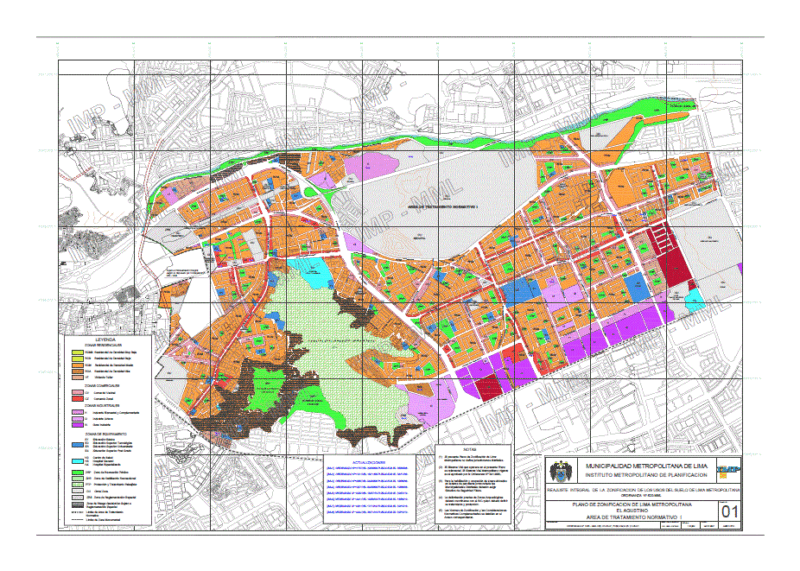 Zoning Map The Augustinian ZIP CAD Drawing
