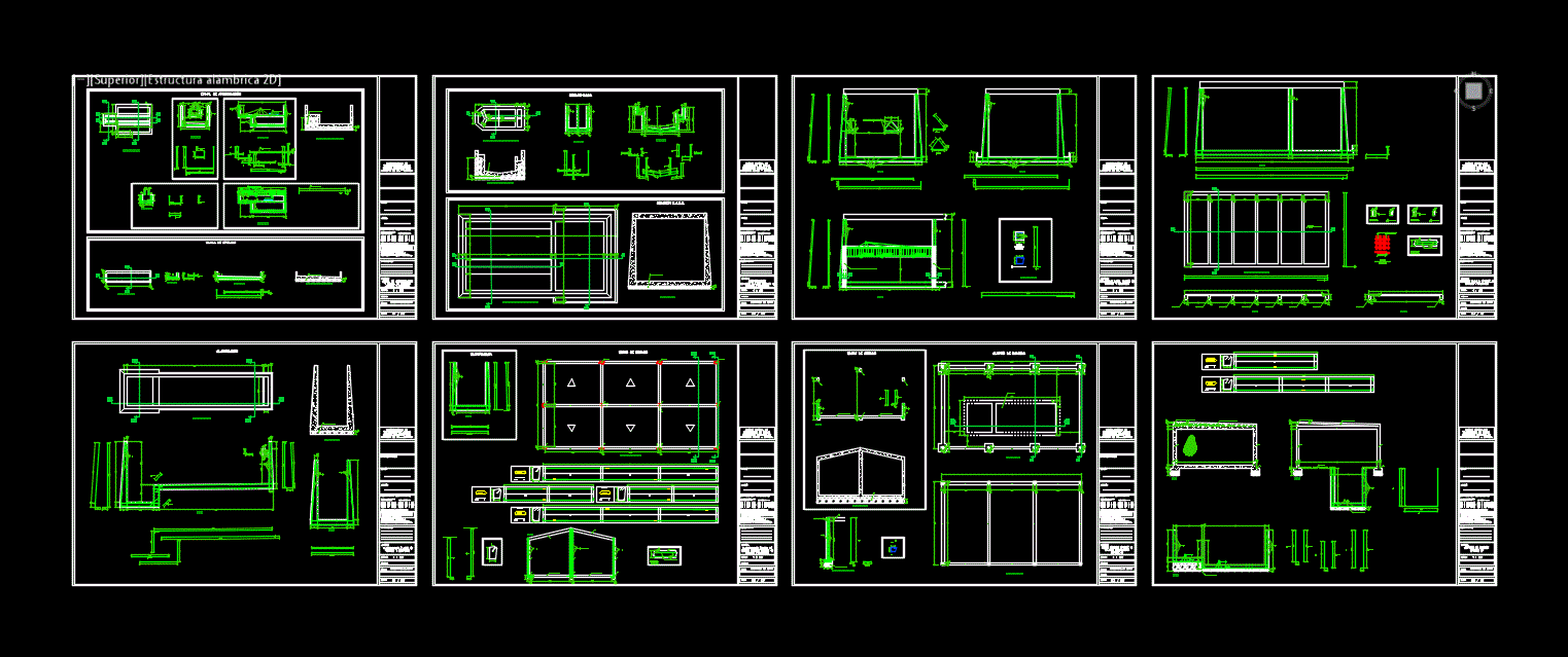 1200 Inhabitants Treatment Plant DWG Block for AutoCAD • Designs CAD