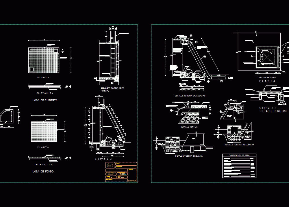 pipe cad block CAD Block for 50 M3 Designs Tank â€¢ DWG AutoCAD